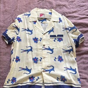 Tombolo Reptile Dysfunction button up size Large